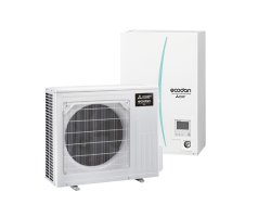 Pompa ciepła ECODAN Eco Inverter Hyper Heating SUZ-SHW-VAH  +  Hydrobox EHSD-D  /  ERSD-D