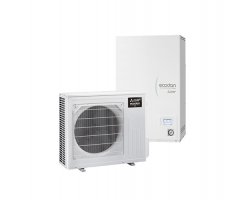 Pompa ciepła ECODAN Eco Inverter Hyper Heating SUZ-SHW-VAH  +  Hydrobox EHSD-E  /  ERSD-E 