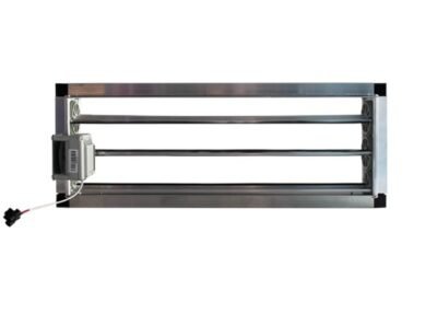 Przepustnica prostokątna z siłownikiem Airzone