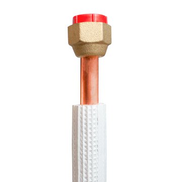 Rura miedziana izolowana z nakrętkami Frostline Polar FN