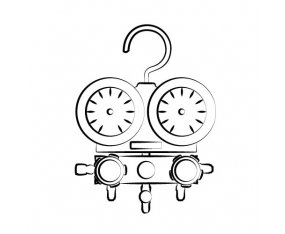 Manometry, węże i zawory