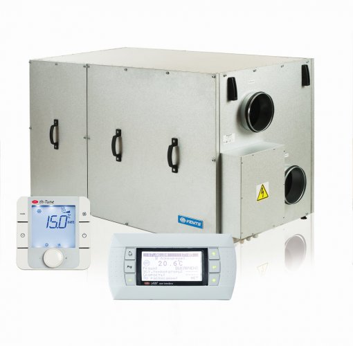 Centrala wentylacyjna VENTS VUT R TN H/EH EC (do 955 m³/h)