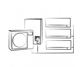 Multisplit (powietrze/powietrze+woda)
