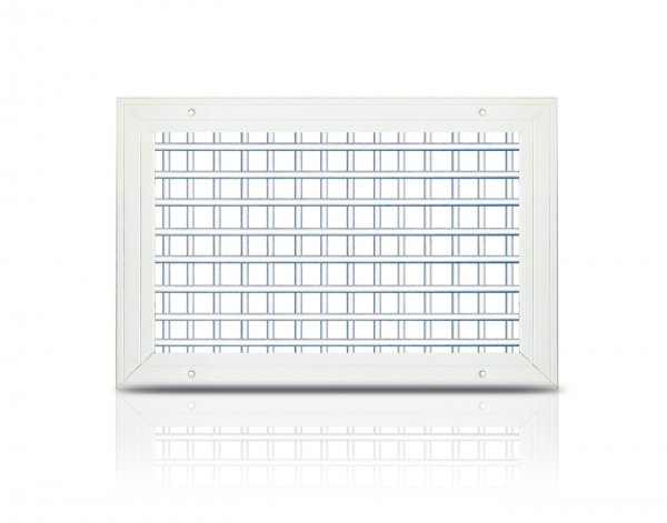 Kratka aluminiowa dwurzędowa KSH-V-al, KSV-H-al