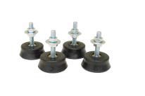 Stopka tłumiąca gumowa FD (tłumik drgań stożkowy)